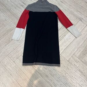 525 America Gray Knit Sweater dress